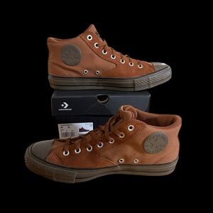 Converse CTAS MALDEN ST MID Men's size 10 EUC 1X  Unearthed Brown/Black